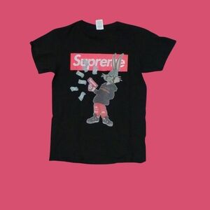 Supreme Black Graphic T-Shirt